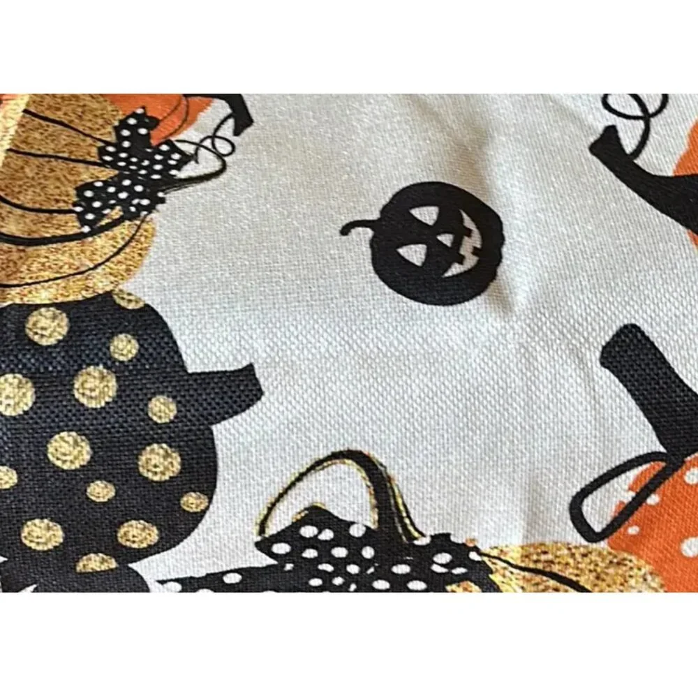 Fall Table Runner Decorative Cloth Halloween Party Decoration Pumpkin Decor 120